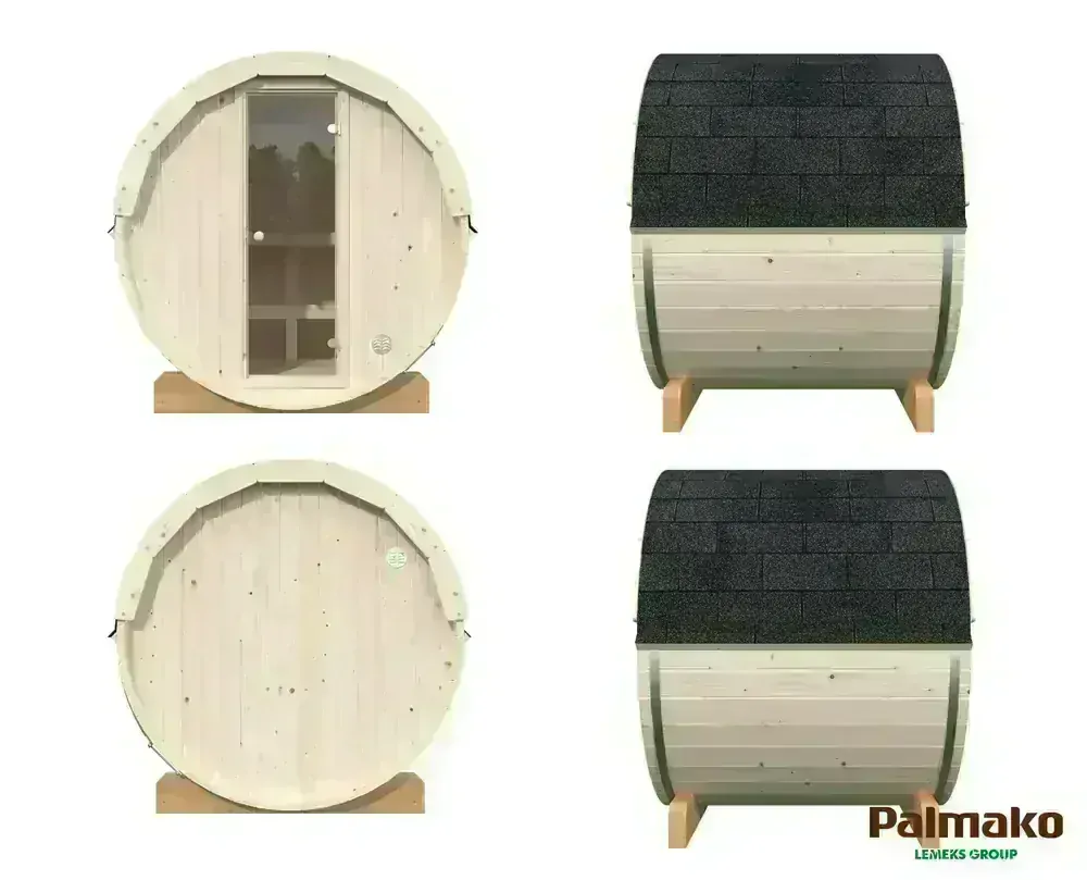 Sudová sauna Palmako ANITA 0,9 m2 (bez kamen)