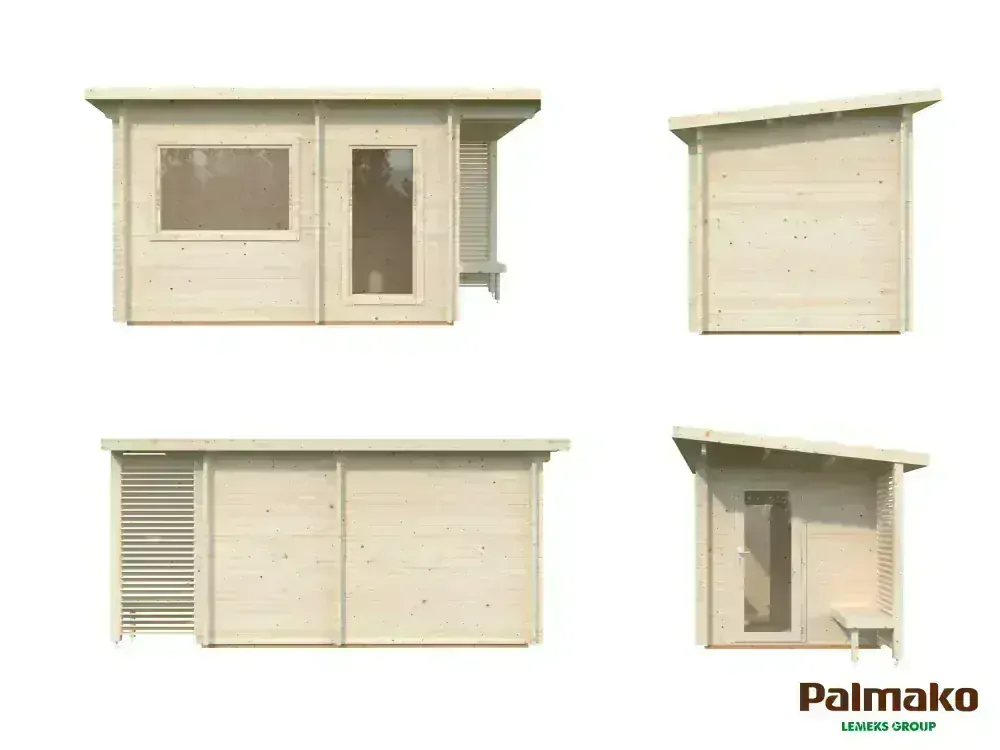 Sauna Palmako SANNA 6,8 m2 (bez kamen)
