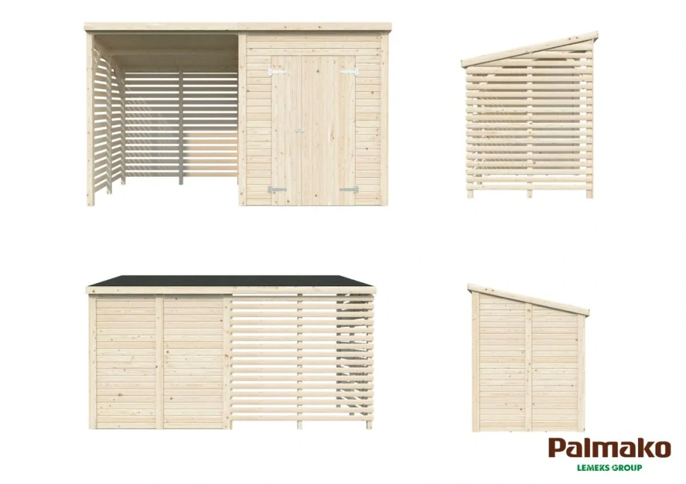 Zahradní domek Palmako LEIF 3,0 + 2,9 m2