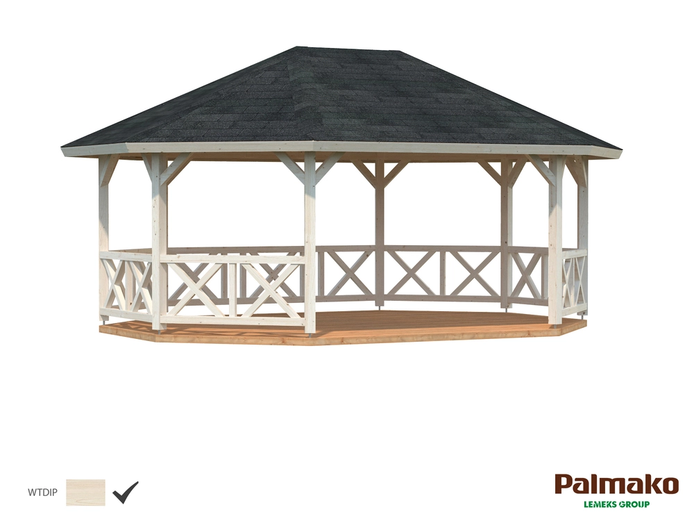 Zahradní altán Palmako BETTY 25,0 m2