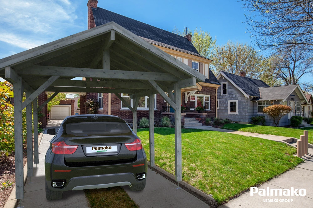 Přístřešek pro automobil Palmako ROBERT 11,7 m2