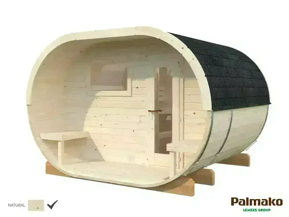 Sudová sauna Palmako ANETTE 3,0 + 1,5 m2 (bez kamen)