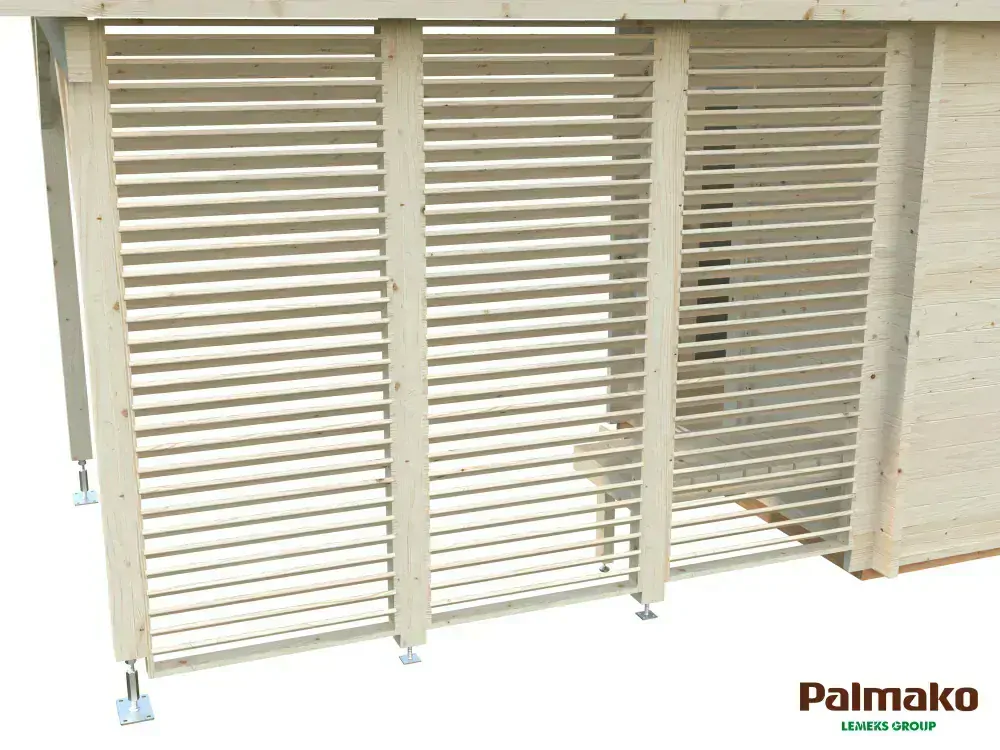 Sauna Palmako SANNA 4,1+5,9 m2 (bez kamen)