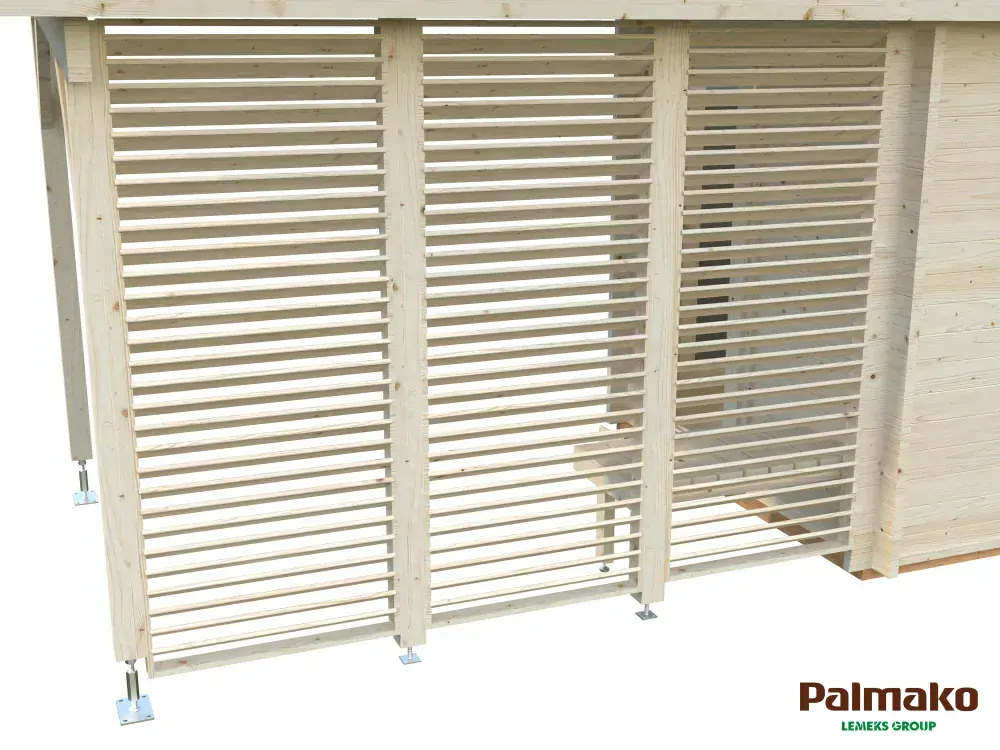 Sauna Palmako SANNA 6,8 + 5,9 m2 (bez kamen)