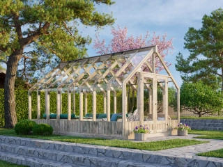 Zimní zahrada Palmako EMILIA 13,8 m2