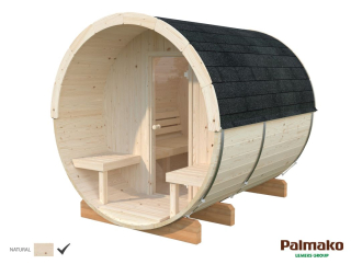 Sudová sauna Palmako ANITA 1,3 + 0,7 m2 (bez kamen)