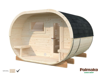 Sudová sauna Palmako ANETTE 3,0 + 1,5 m2 (bez kamen)