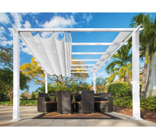 Paragon Outdoor hliníková pergola FLORENZ 1116 - Bílá