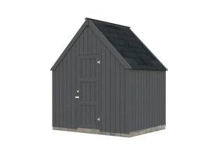 Nářaďový domek Palmako EMILIA SHED 4,0 m2 ( tmavě šedá )